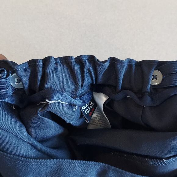 French Toast Skirt Girls Size 12 Blue Pleated Elastic Waistband - Picture 5 of 8